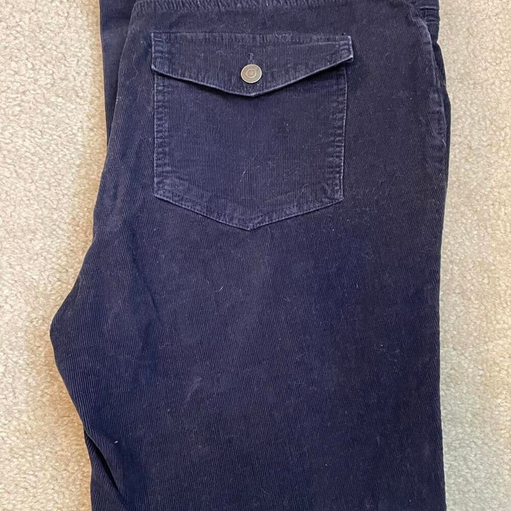 Eddie-bauer Women's Navy and Black Trousers